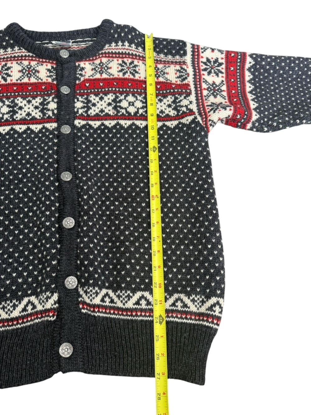 Dale of Norway Wool Cardigan Button Sweater  large - Picture 13 of 14